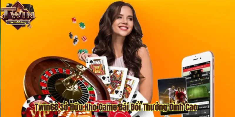 Giới Thiệu Twin68 – Cổng Game Đi Đầu Xu Hướng Giải Trí Trực Tuyến 2 Đa dạng game bài